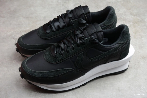 Black Nylon sacai Waffle Nike LD BV0073-002  0830